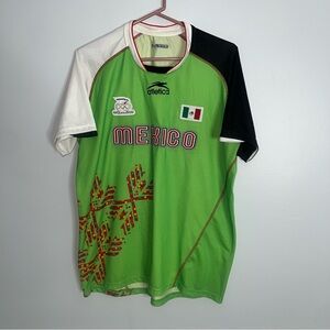 Mexico National Team Jersey Mens Large Green 2011 Atletica Olympics Futbol